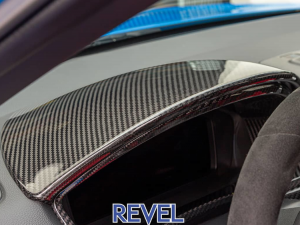 Honda Civic Center Dash Cover - Revel - GT Dry Carbon - 2023+ Honda Civic Center Dash Cover - Revel - GT Dry Carbon - 2023+